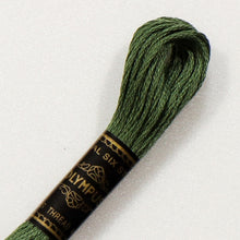 Last inn bildet i Galleri-visningsprogrammet, Forhåndssalg:  Moulinégarn, broderitråd, Olympus fargenr 200-2502 (grønne)

