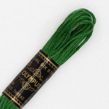 Last inn bildet i Galleri-visningsprogrammet, Forhåndssalg:  Moulinégarn, broderitråd, Olympus fargenr 200-2502 (grønne)
