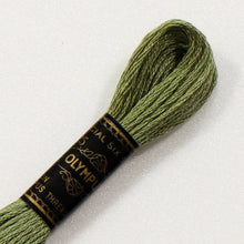 Last inn bildet i Galleri-visningsprogrammet, Forhåndssalg:  Moulinégarn, broderitråd, Olympus fargenr 200-2502 (grønne)
