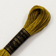 Last inn bildet i Galleri-visningsprogrammet, Forhåndssalg:  Moulinégarn, broderitråd, Olympus fargenr 200-2502 (grønne)
