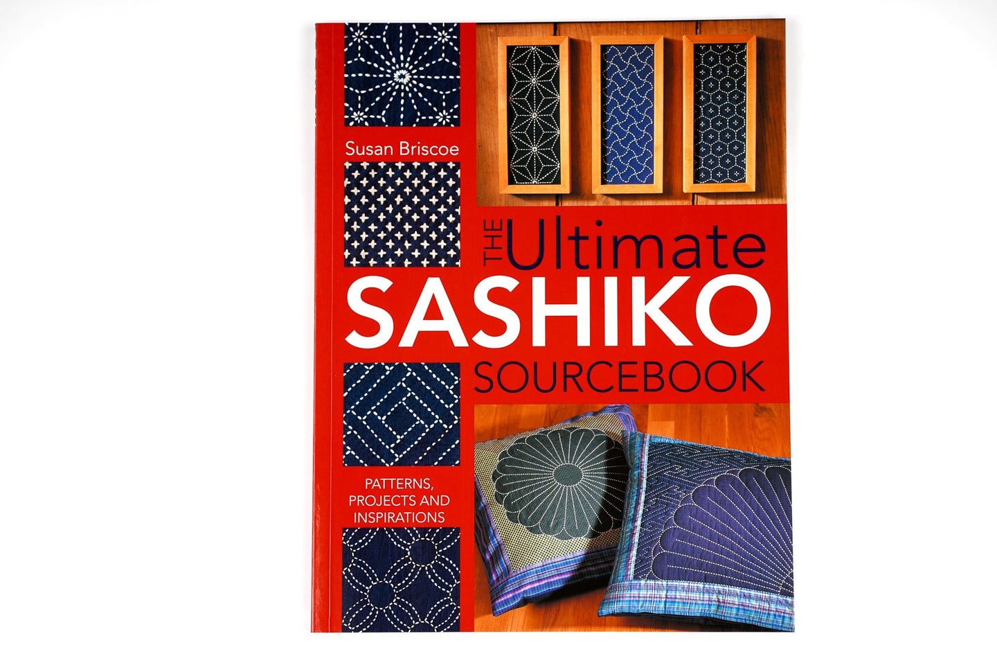 Bok, The Ultimate SASHIKO Sourcebook, Susan Briscoe (engelsk)