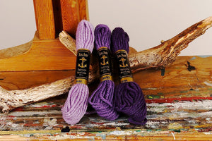 Anchor Tapestry wool, Ullgarn, broderigarn, ull, vintage