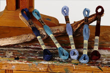 Load image into Gallery viewer, Broderitråd, ensfarget, DMC, Farge 699 - 819
