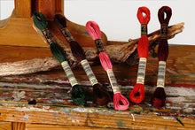 Load image into Gallery viewer, Broderitråd, ensfarget, DMC, Farge 820 - 951
