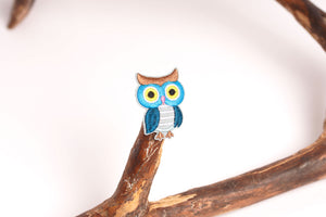 Strykemerker, Ugler, 3 x 4 cm