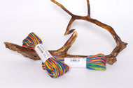 Sashiko thread, multicolored, 100% cotton, 100m - Rainbow