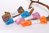 Sashiko thread, multicolored, 100% cotton, 100m